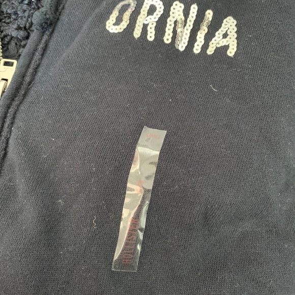 2 for 15 Hollister Women’s Sherpa Hoodie Navy S - Picture 6 of 9